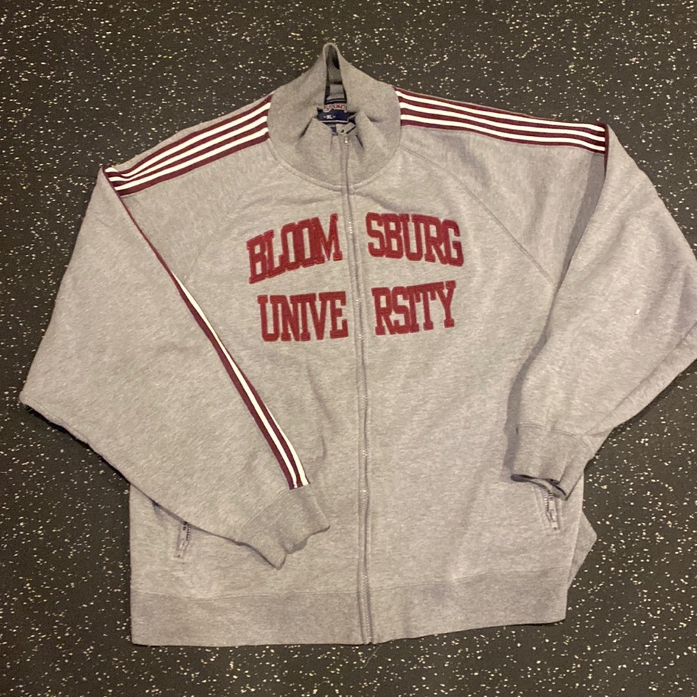 Vintage Jansport men’s XL embroidered Bloomsburg University Collared zip up